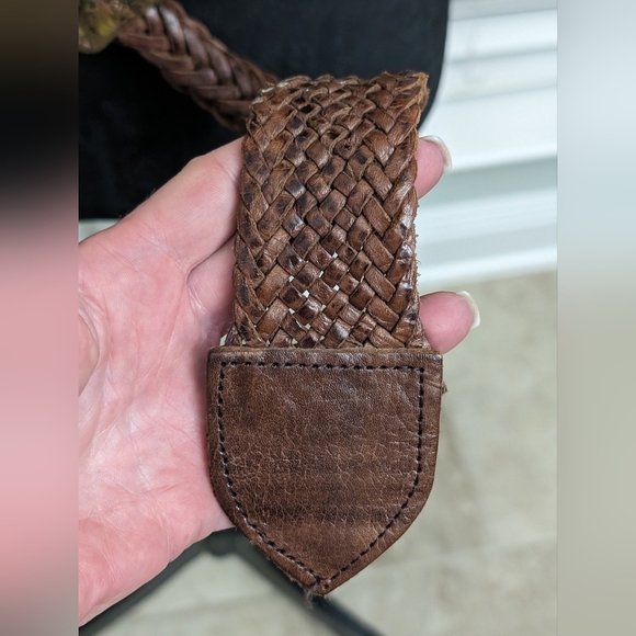 Vintage Chico's Genuine Leather Moroccan Belt M/L - Picture 6 of 10